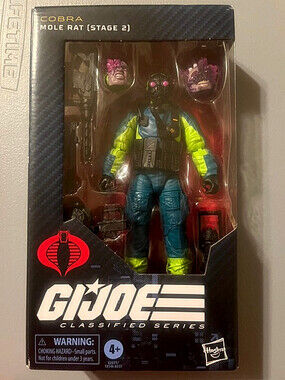 G.I. Joe Classified Series Cobra Mole Rat Stage 2 Action Figure
